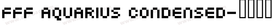 FFF Aquarius Condensed字体转换